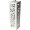 Colonne carrée arabesque lumineux blanc ht 1.10 location