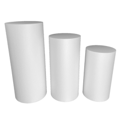 Colonne métal ronde  Diam 30 cm Haut 50 cm location