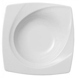 Assiette creuse carrée VAG...