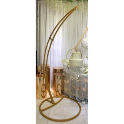 Balançoire métal or à...