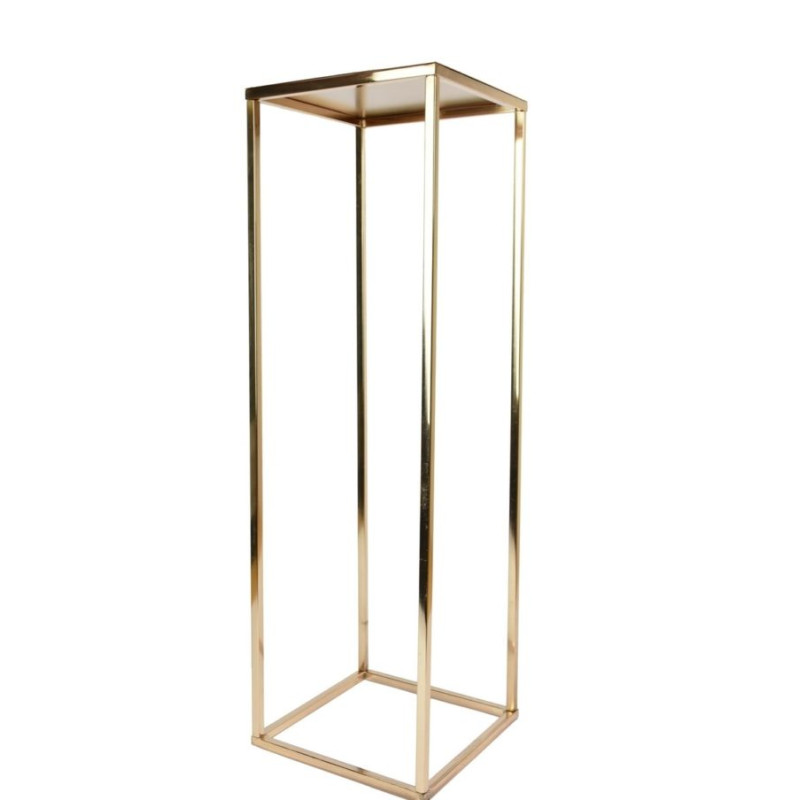 Colonne carrée ROSE GOLD GM dim. 30 X 30 X 1M location