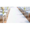 Vente de moquette blanc au mètre  x 1M de large VENTE
