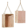 Caisse en bois déco nature  X 1piece 48 cm location