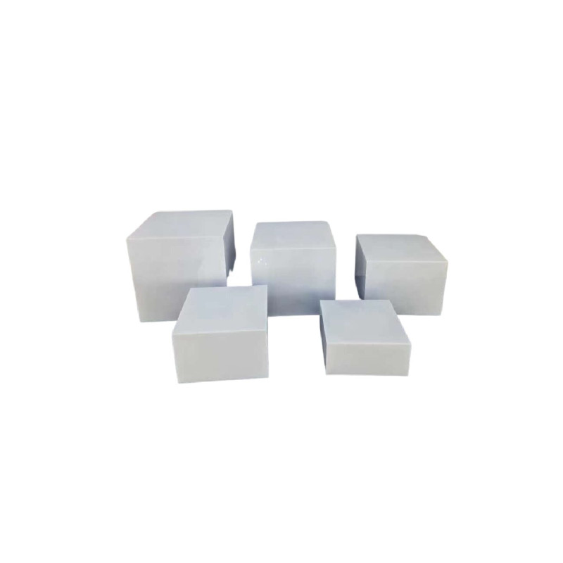 Présentoir en cube blanc (x1cube) pour buffet 35x35x35 cm location