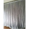 Rideaux sequin  ARGENT (Haut 3M Long 5 M) location