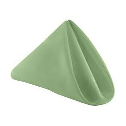 Serviette  tissus sauge...