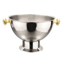 Vasque à champagne inox anse Doré 5 à 6 bouteilles location