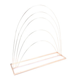 Suport MULTI CERCLE rose gold  27x100 CM location