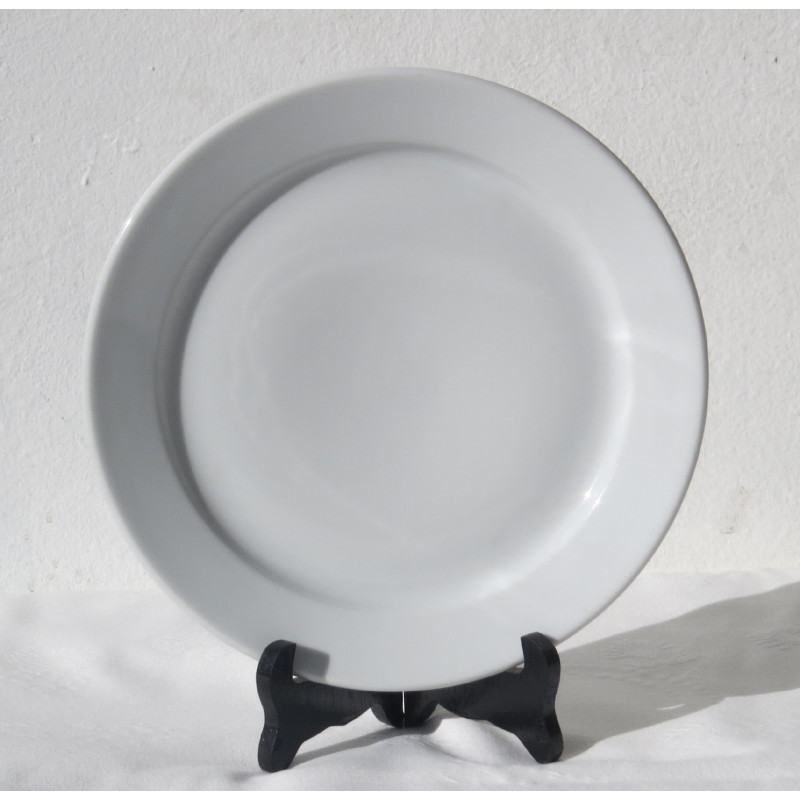 Assiette plate UNISET 24 cm porcelaine location