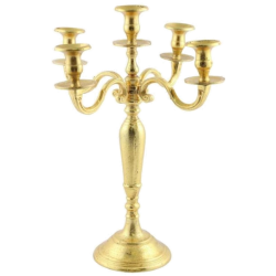 Chandelier 50 cm OR 5 têtes...