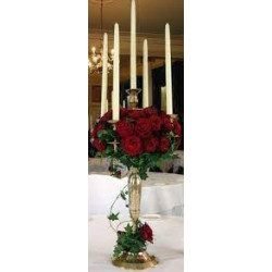 Chandelier 50 cm OR 5 têtes location