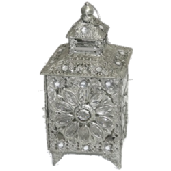 Lanterne marocaine argenté...