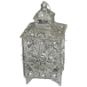 Lanterne marocaine argenté PM location