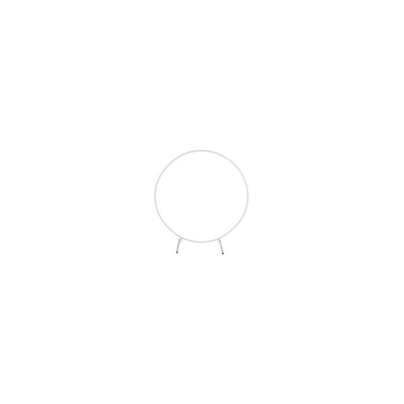 Arche ronde simple blanche diam 2M location