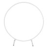 Arche ronde simple blanche diam 2M location