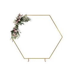 Arche hexagonale simple or diam 2M location