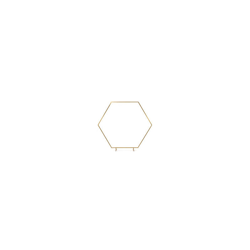 Arche hexagonale simple or diam 2M location