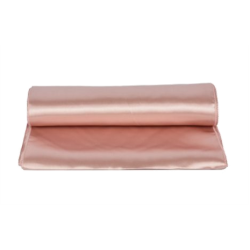 Chemin de table satin NUDE...