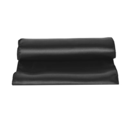 Chemin de table satin NOIR...