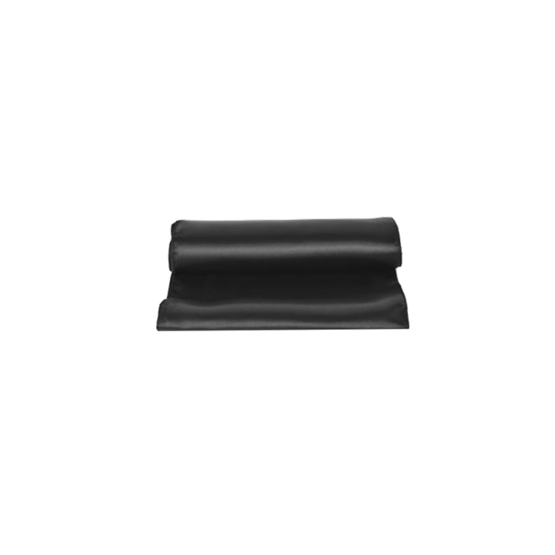 Chemin de table satin NOIR long 2.75X30 CM location