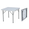 Table carrée pieds repliables  4 pers 90x90 cm location