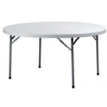 Table ronde 10 pers blanche diam 180cm location