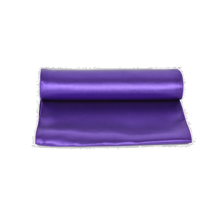Chemin de table satin VIOLET long 2.75X30 CM location