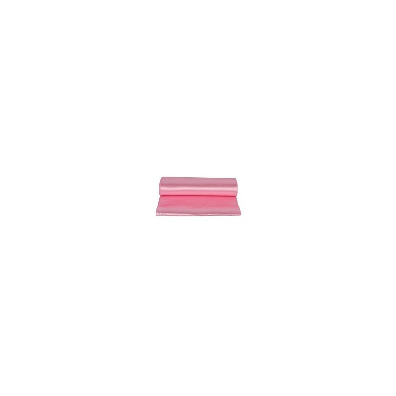Chemin de table satin ROSE long 2.75X30 CM location