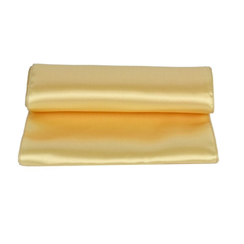 Chemin de table satin OR long 2.75X30 CM location