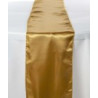 Chemin de table satin OR long 2.75X30 CM location