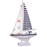 Bateau bois+ coquillages   ht 44x lg 28 cm location
