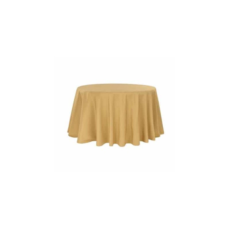 Nappe ronde polyester OR diam 290 location