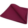 Serviette  tissus bordeaux polyester 50x50 cm location