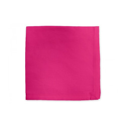 Serviette  tissus fucshia...