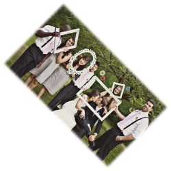 Cadre photo OVALE baroque location