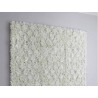 Mur de fleur blanche artificiel haut 2x1m location