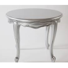 Table basse gris argent Elisabeth location