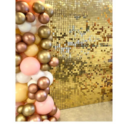 Mur sequin OR haut 2x1m...