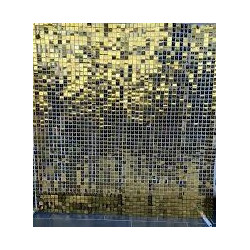 Mur sequin OR haut 2x1m location