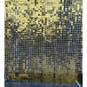 Mur sequin OR haut 2x1m location