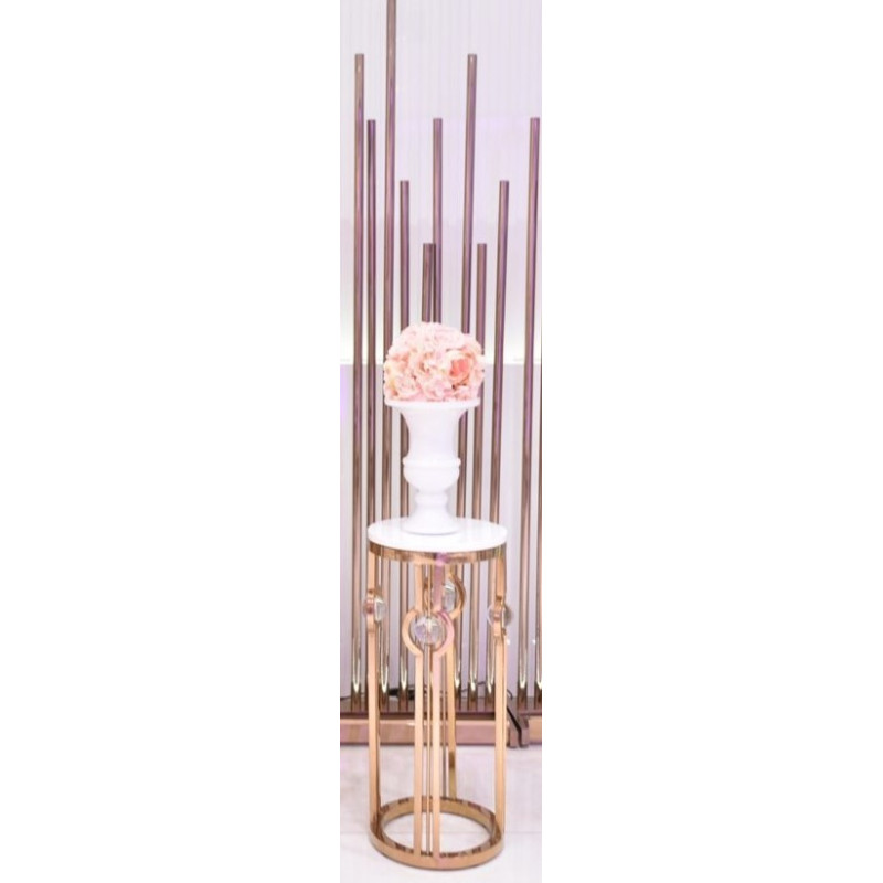 Sellette CARAT rose gold  40X40X90 CM location