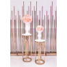 Sellette CARAT rose gold  40X40X90 CM location