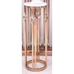 Sellette CARAT rose gold  40X40X90 CM location
