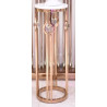 Sellette CARAT rose gold  40X40X120 CM location