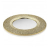 Sous assiette ronde or FENDI Diam: 30x30cm location