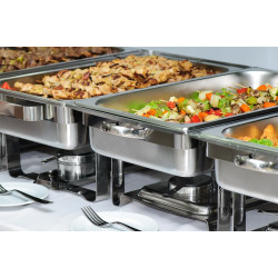 Chafing dish chauffe plat (fonctionne avec brûleur)  location