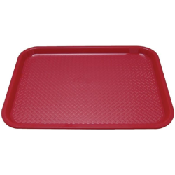 Plateau self résine rouge/...