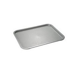 Plateau self résine rouge/ gris 45x35 cm  location