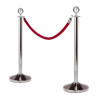 Potelet de guidage argent x 1 poteau 1M location
