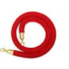 Cordon velours rouge et or x 1 pour potelet long 1.50 location